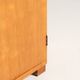 Scandinavian Birch Corner Cabinet, Mid-Century