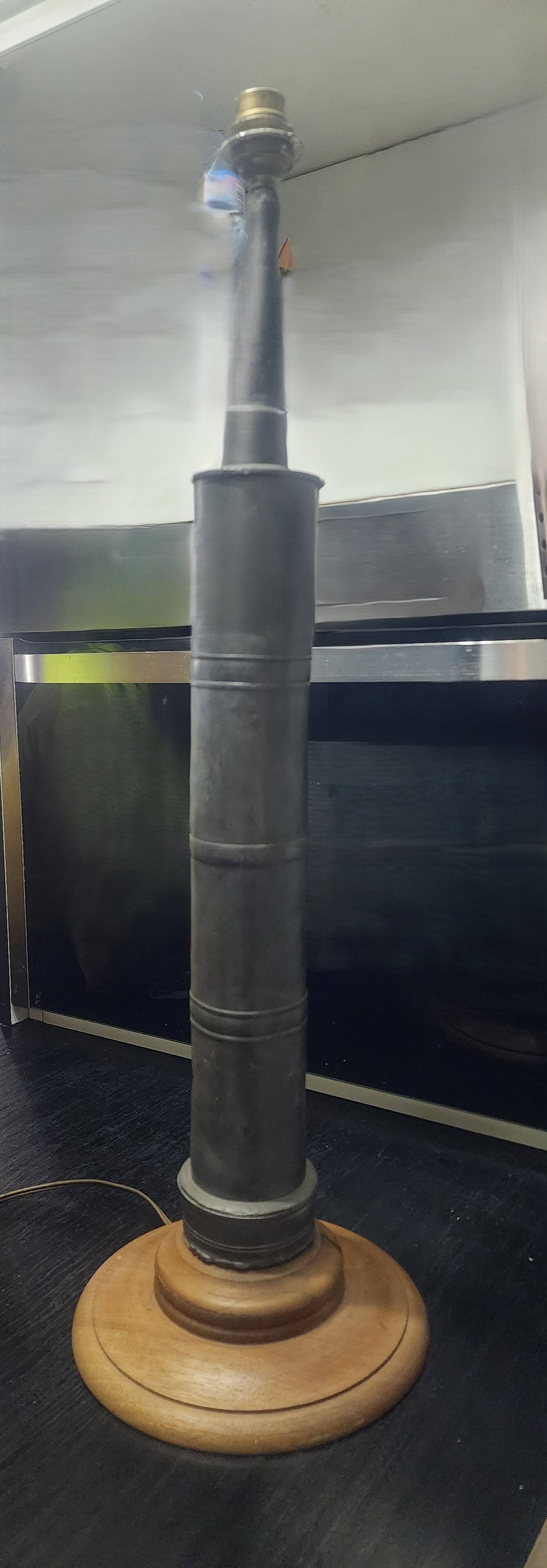 Set of 2 industrial & curiosity lamps – tin clysters