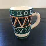 Mug décor signed unique piece