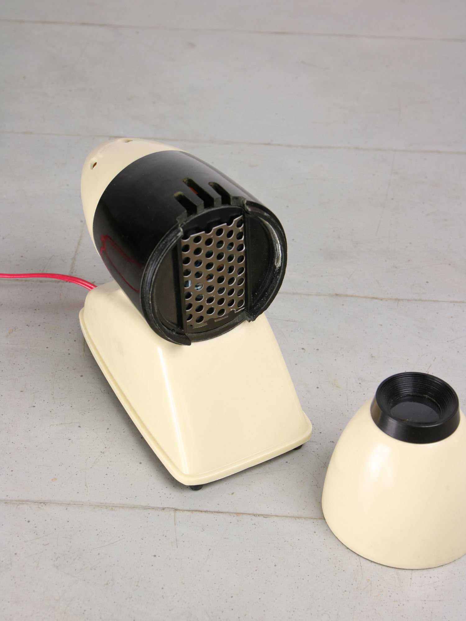 Mid-century cream projector from bakalite