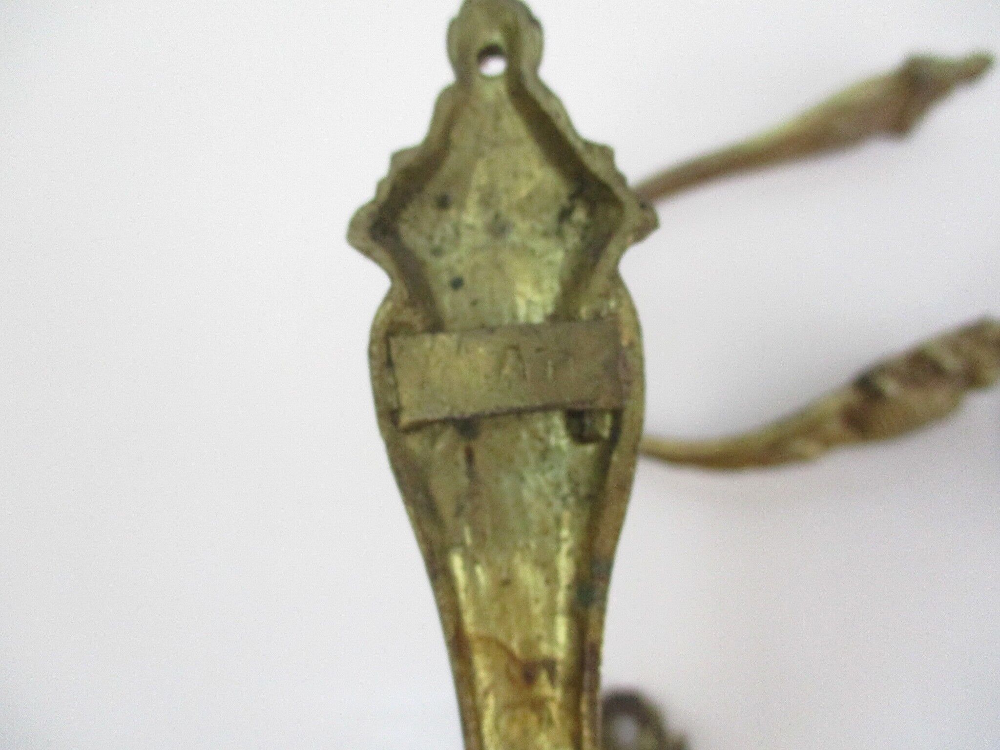 Embrasses en bronze doré Napoléon lll