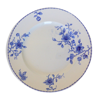 Vintage round serving dish KG Luneville Dutch porcelain model