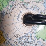 Globe Terrestre "Girard et Barrere" Paris