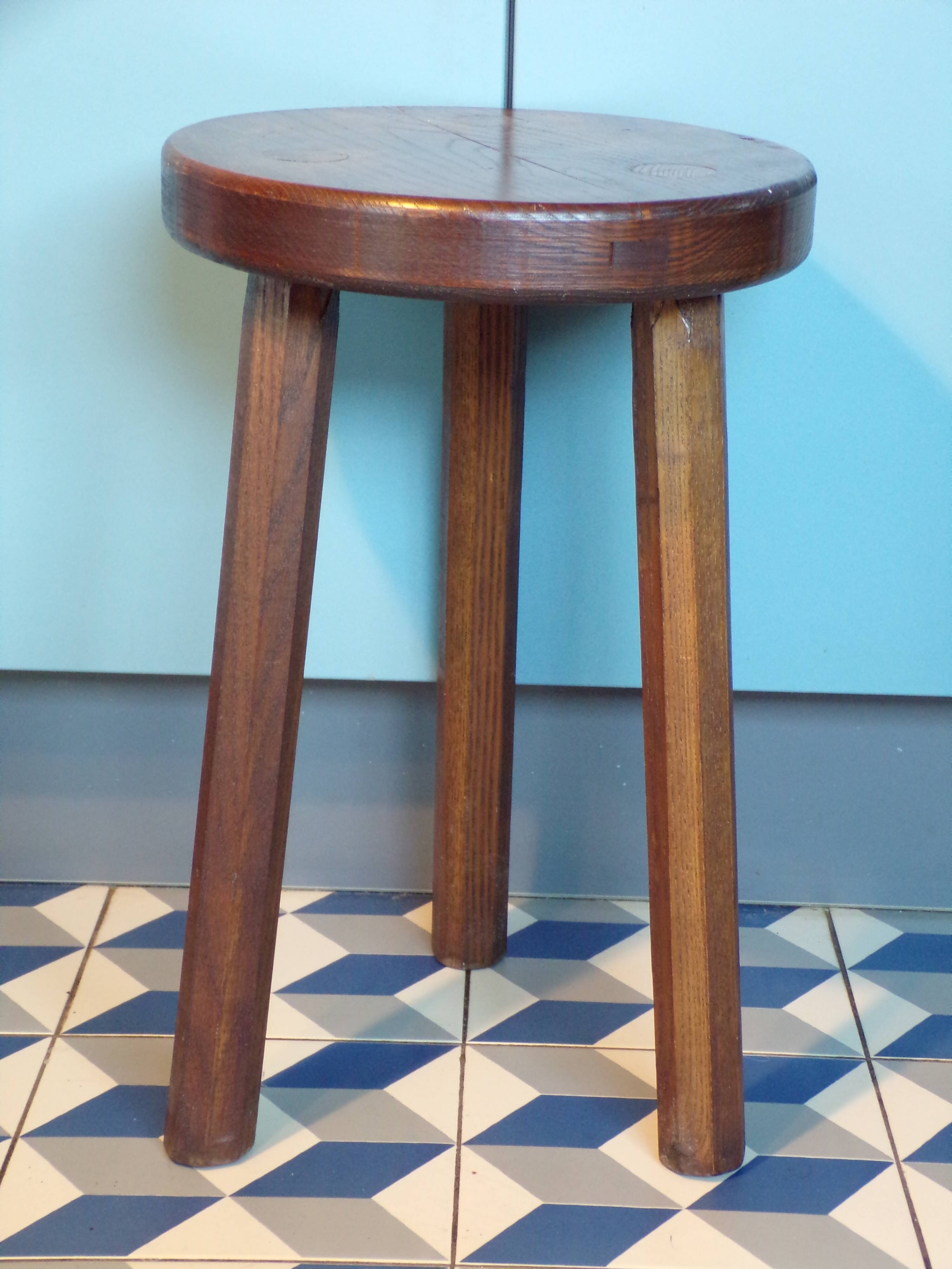 Old milking stool