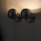Pair of eyeball wall lamps by Aluminor 1970s
