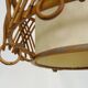 Rattan pendant light 1950s