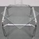 1970s Italian Glass Square Coffee Table