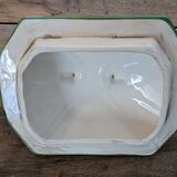 Ancient ceramic tureen Capodimonte Italy