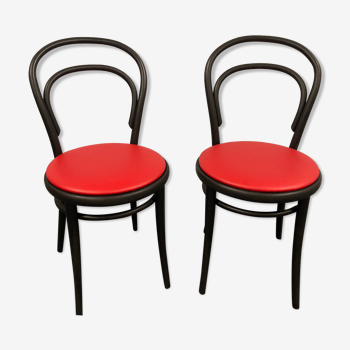 Paire de chaises bistrot ton n*14