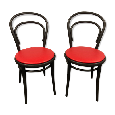 Paire de chaises bistrot ton n*14