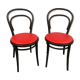 Paire de chaises bistrot ton n*14