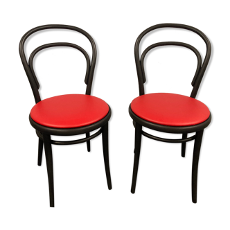 Paire de chaises bistrot ton n*14