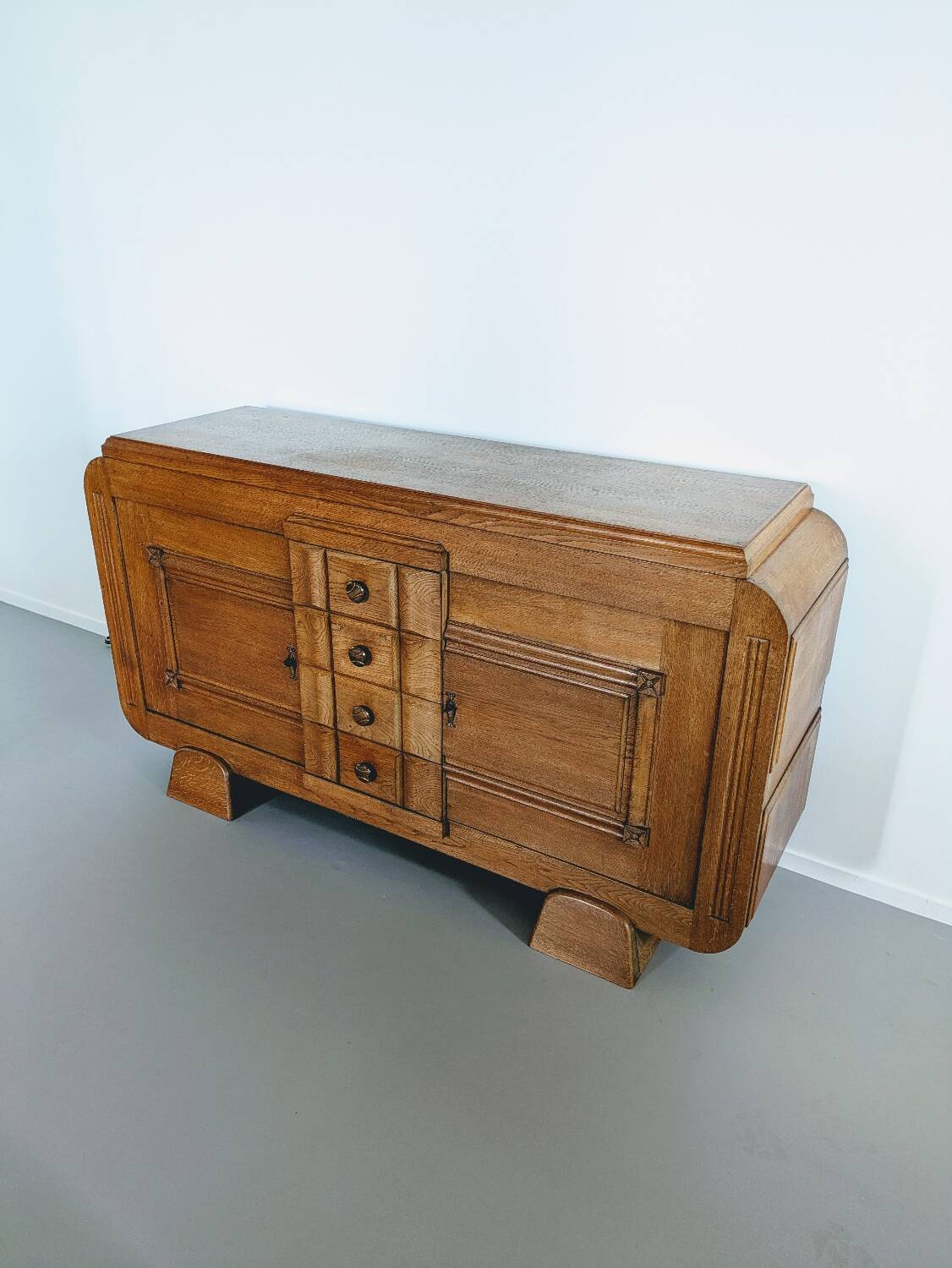 Vintage Art Deco wooden sideboard