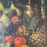 Painting "Still life with lemon" cf. Pieter Claesz by Yoram LUKOV (born in 1940)