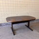 Oval dining table by Farstrup