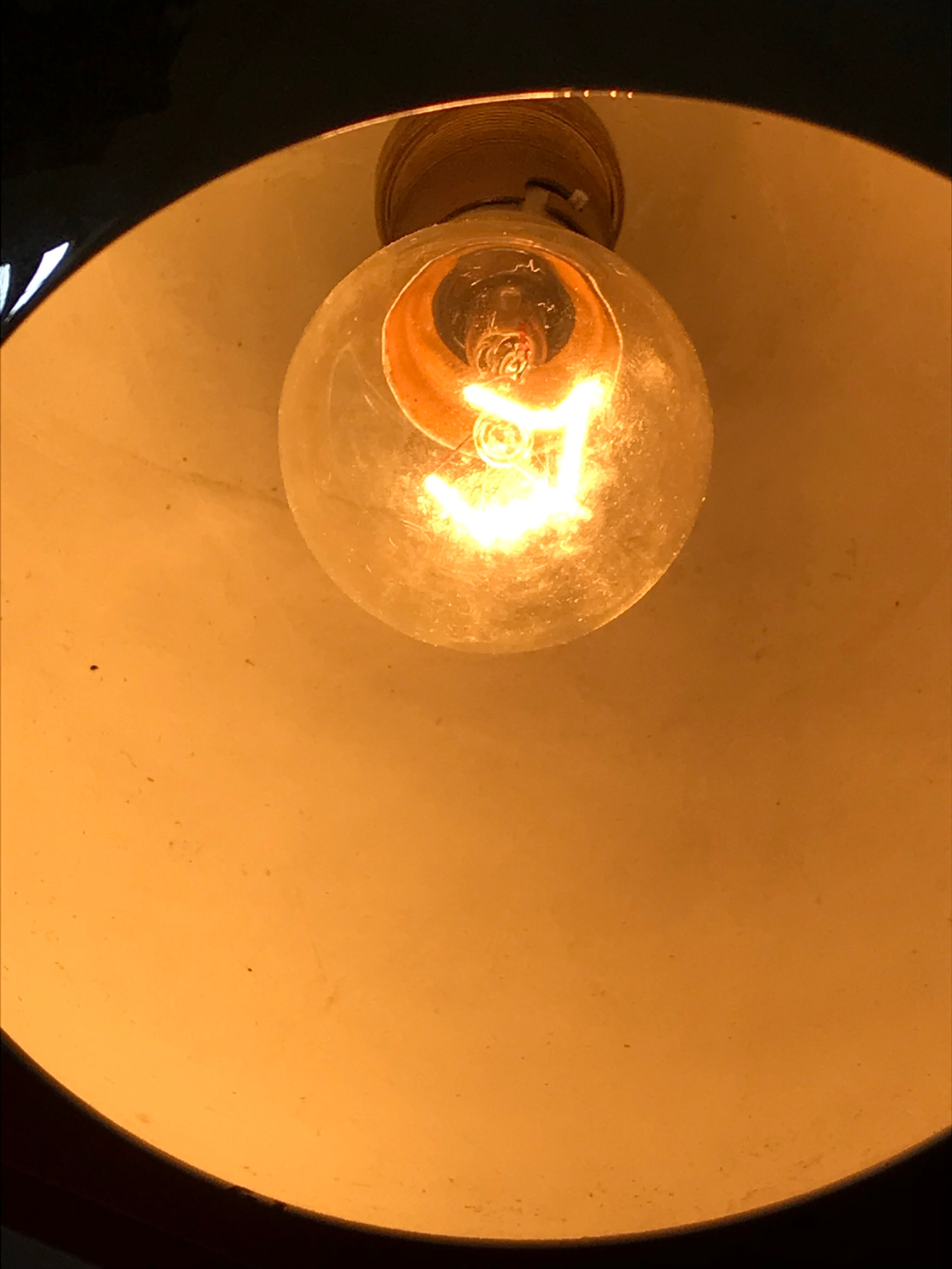 Vintage eye ball lamp design 70s