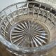Cut glass and crystal bowl