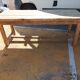 Solid oak farmhouse table
