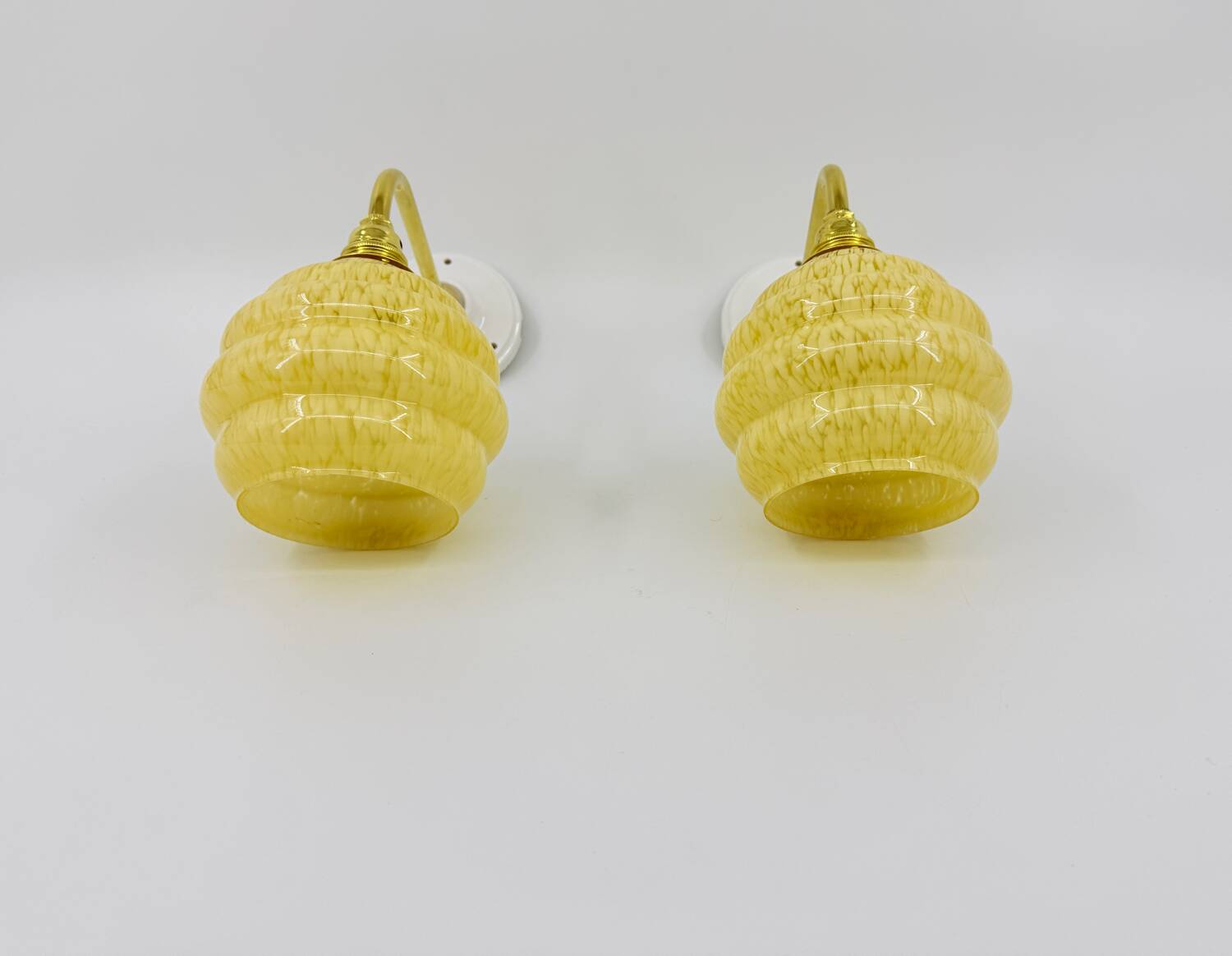 Vintage Clichy wall lights