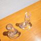 Pair of Sèvres crystal candlesticks