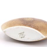 Virebent porcelain lens vase by Benoit Montreau, 1970s