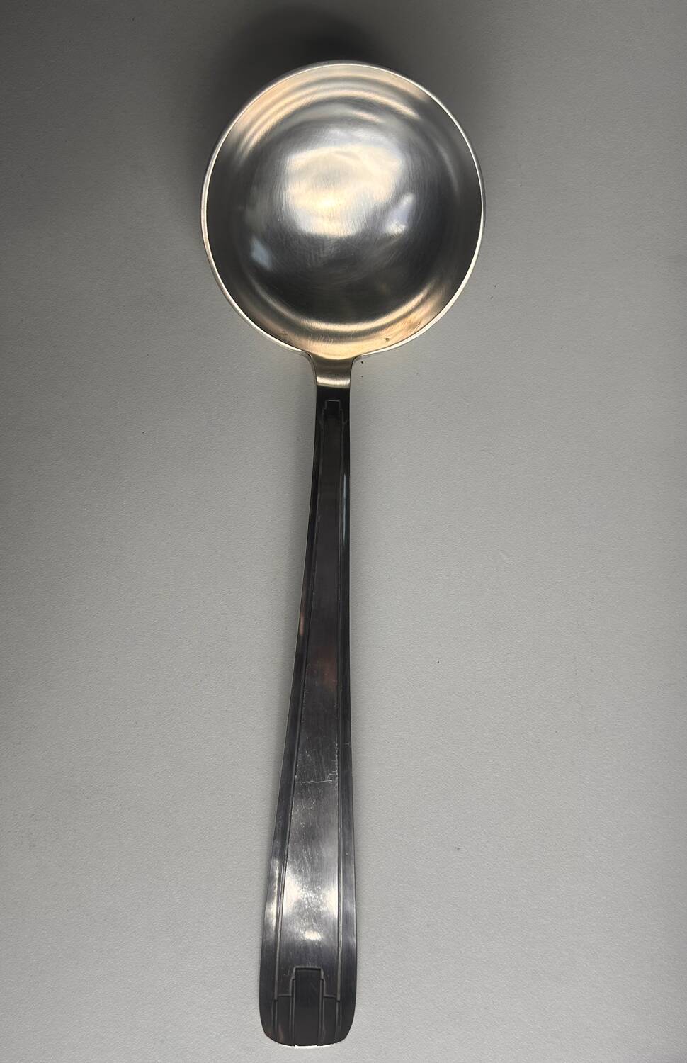 Silver-plated cutlery set by André Blanchet, early 20th century.