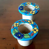 Longwy enamel inkwell