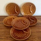 Set of 6 vintage asparagus plates Sarreguemines