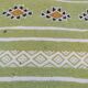 Traditional handmade green corridor carpet 65x200cm
