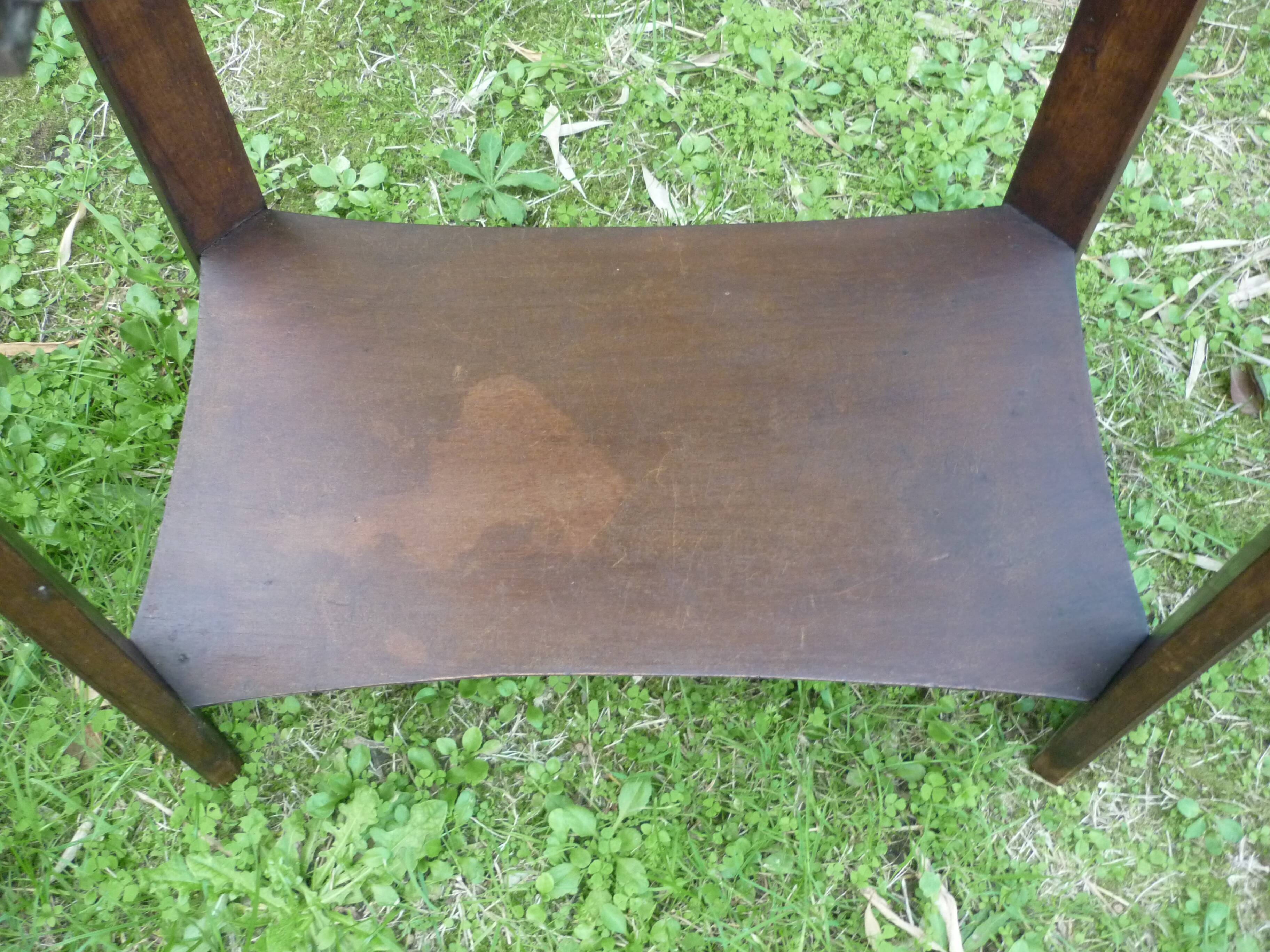 Bedside table in wood