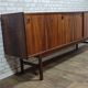 Enfilade scandinave vintage palissandre 1960