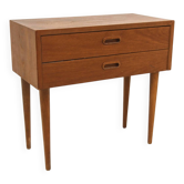 Scandinavian teak commode, Sweden, 1960