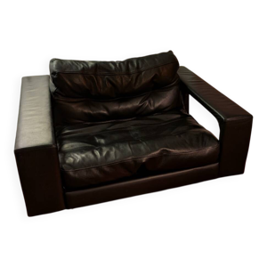 Fauteuil en cuir steiner