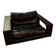 Steiner leather armchair