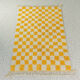 Tapis berbère, Lemon Check II, 147 x 235