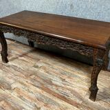 Japanese table in exotic wood around 1900-1920