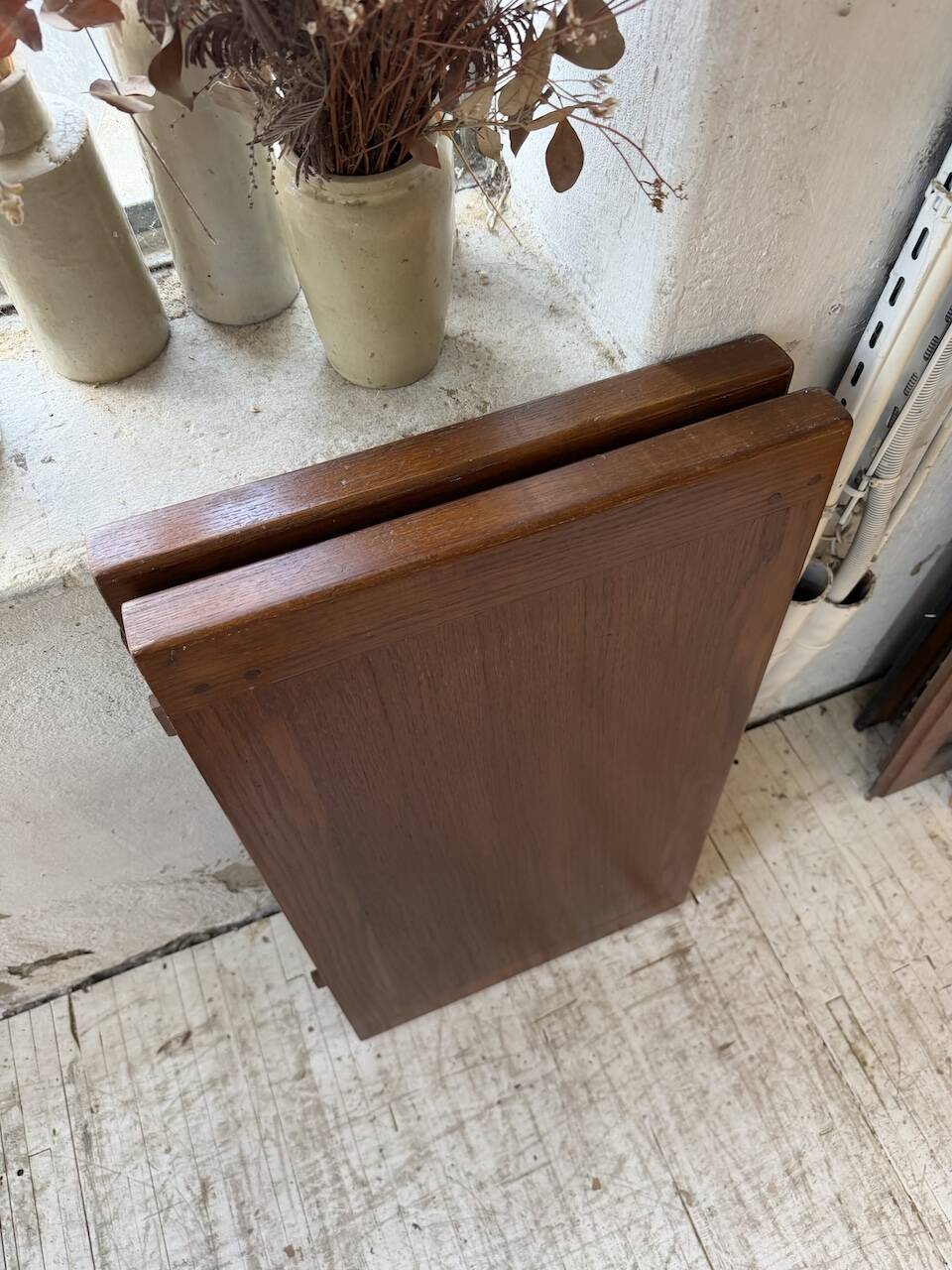 Table repas style drapière noyer 2m5/3m5 1900