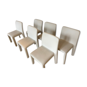 6 chaises "Glove Up" Molteni & C par Patricia Urquiola