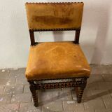 Chaise à dos espagnol d'époque Renaissance XVIe siècle