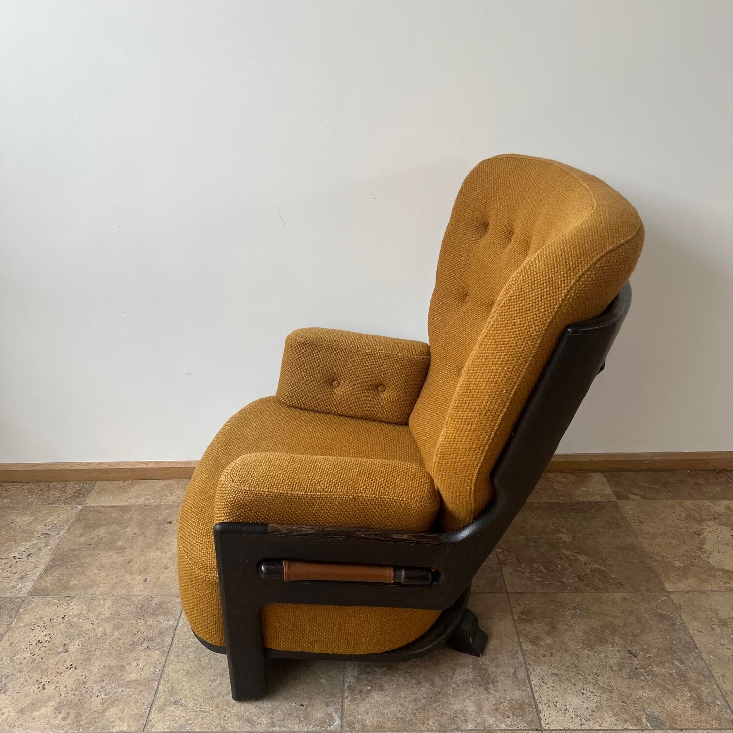 Guillerme et Chambron Oak 'Denis' Armchair