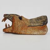 Popular art Hand-carved Jaguar mask Guatemala