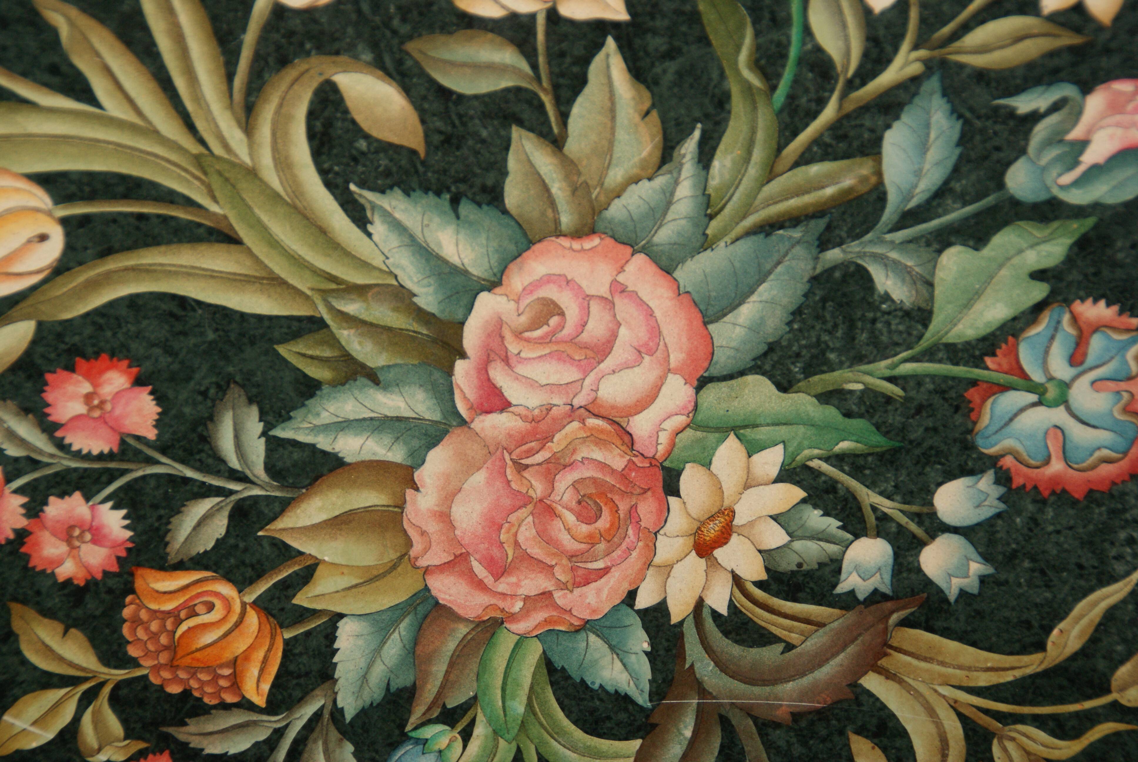 Great Italian table Scagliola