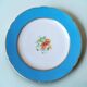 6 dessert plates in porcelain Old Paris 19th century