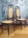 Paire de chaises Thonet 207R en bois courbé