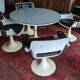 Ensemble Table Tulipe et Chaises Albert Jacob