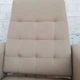 Armchair with Czech ottoman, 1960, Munzar and Moravians