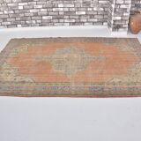 Oushak Turkish Orange Carpet sku 1703