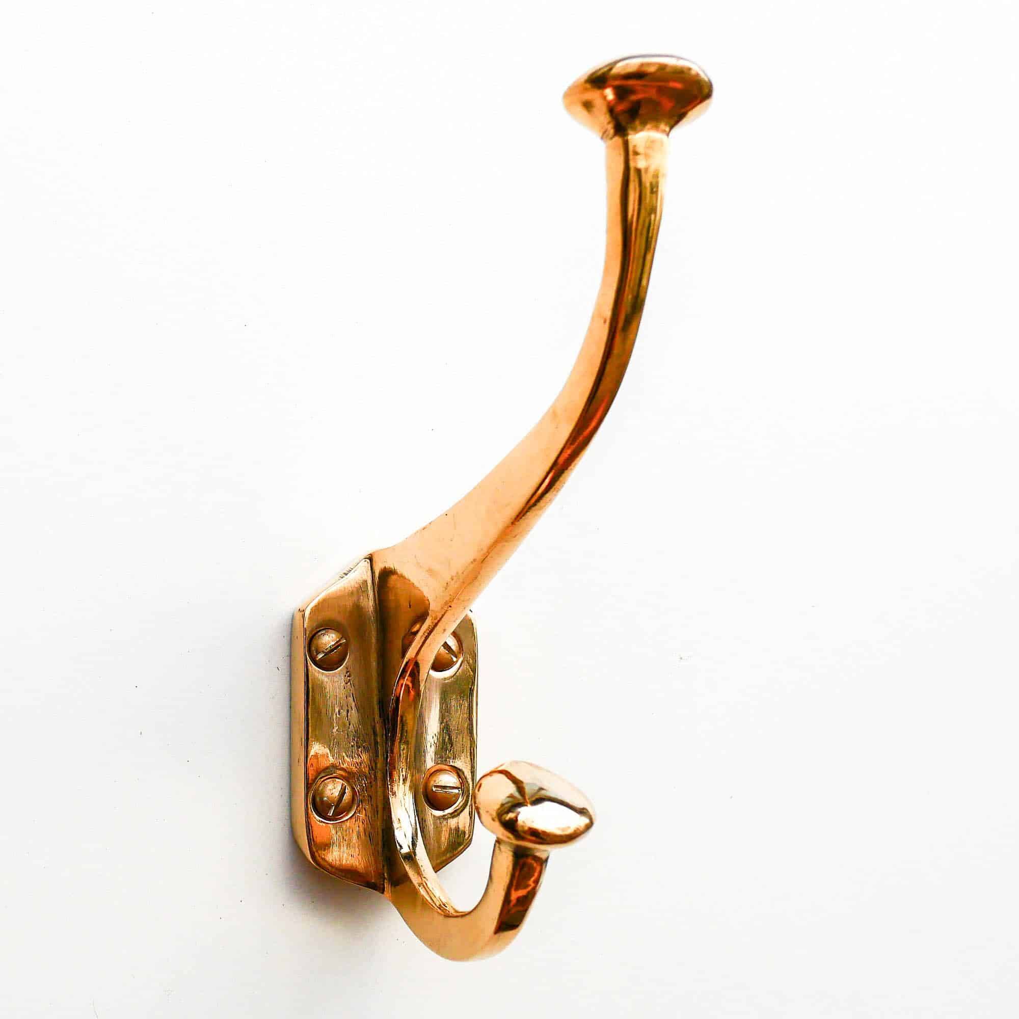 Coat rack "Button pressed" bronze