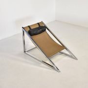 Italian Mies Lounge Chair by Archizoom for Poltronova, 1960s