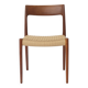 Niels Otto Møller Model 77 Chair – 1960s Teak & Danish Cord